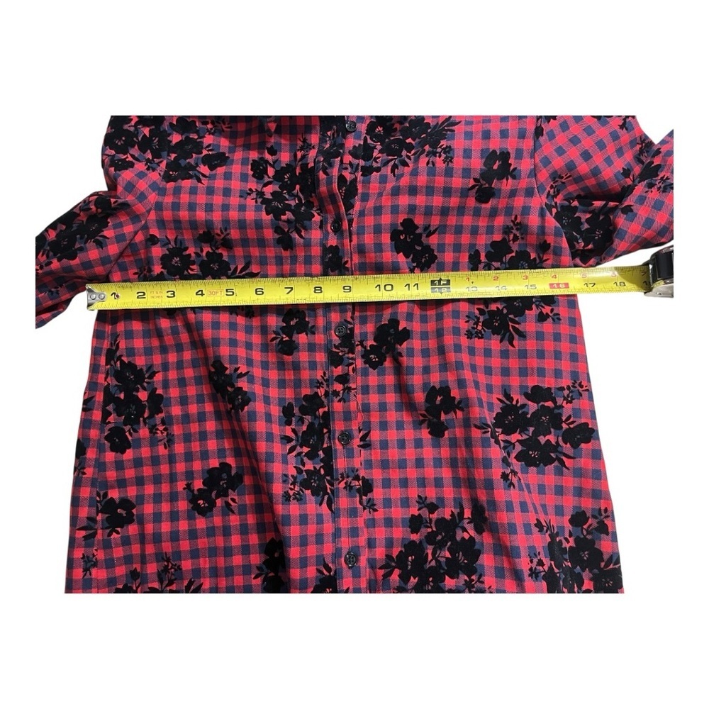 English Factory Gingham and Floral Blouse - Picture 7 of 7